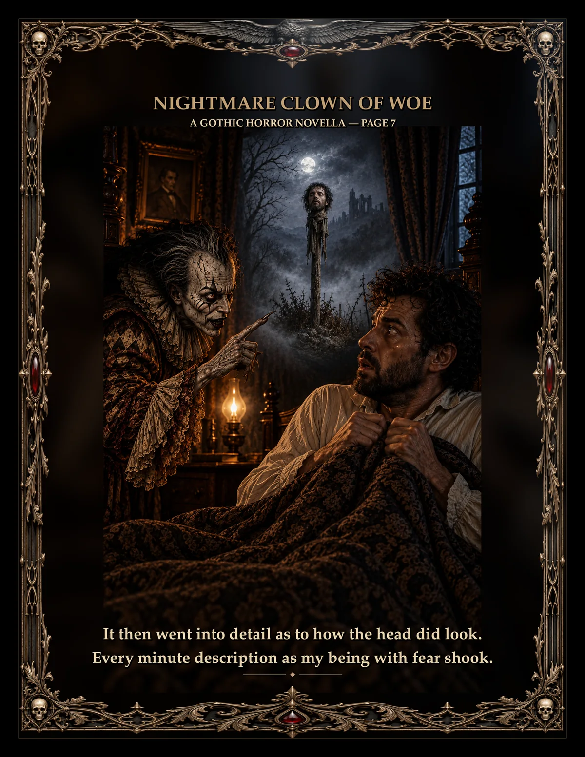 Nightmare Clown story scene seven